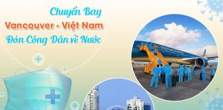 Vé máy bay từ Vancouver về Việt Nam