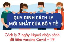 Việt Nam sẽ cách ly 7 ngày người nhập cảnh đã tiêm vaccine Covid – 19