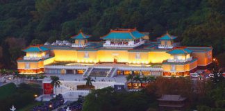 Bảo tàng Cố cung Đài Loan là nơi lưu giữ bộ sưu tập nghệ thuật khổng lồ