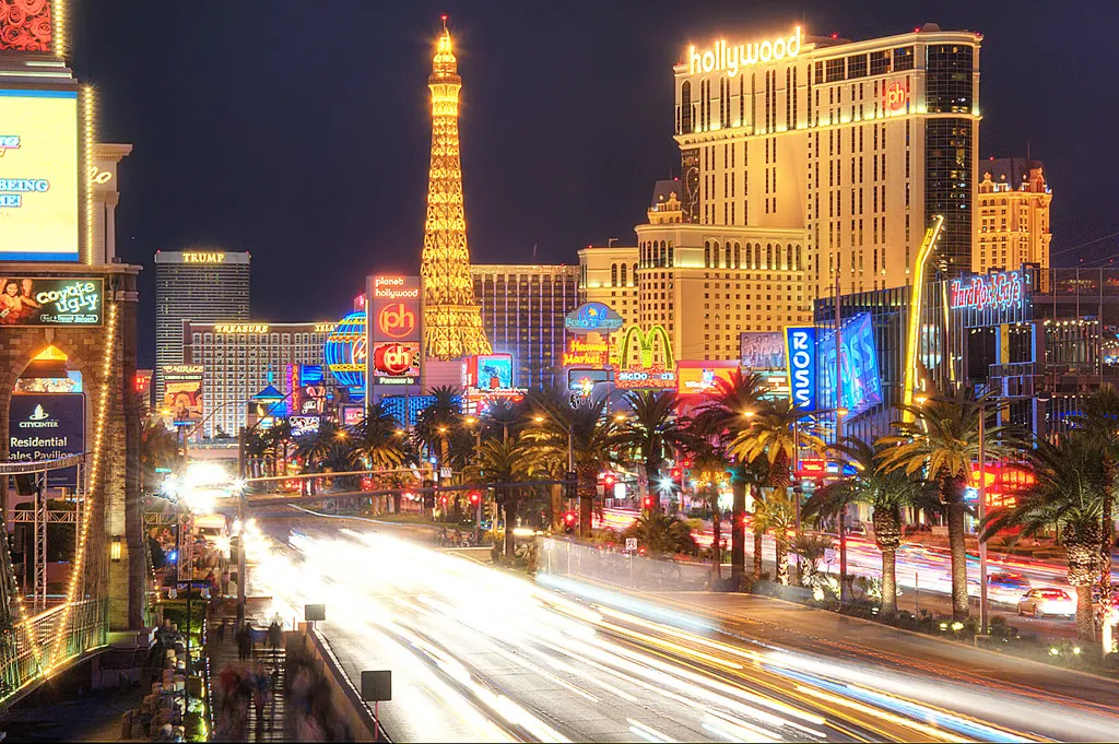 Las Vegas được mệnh danh là kinh đô của cờ bạc và giải trí