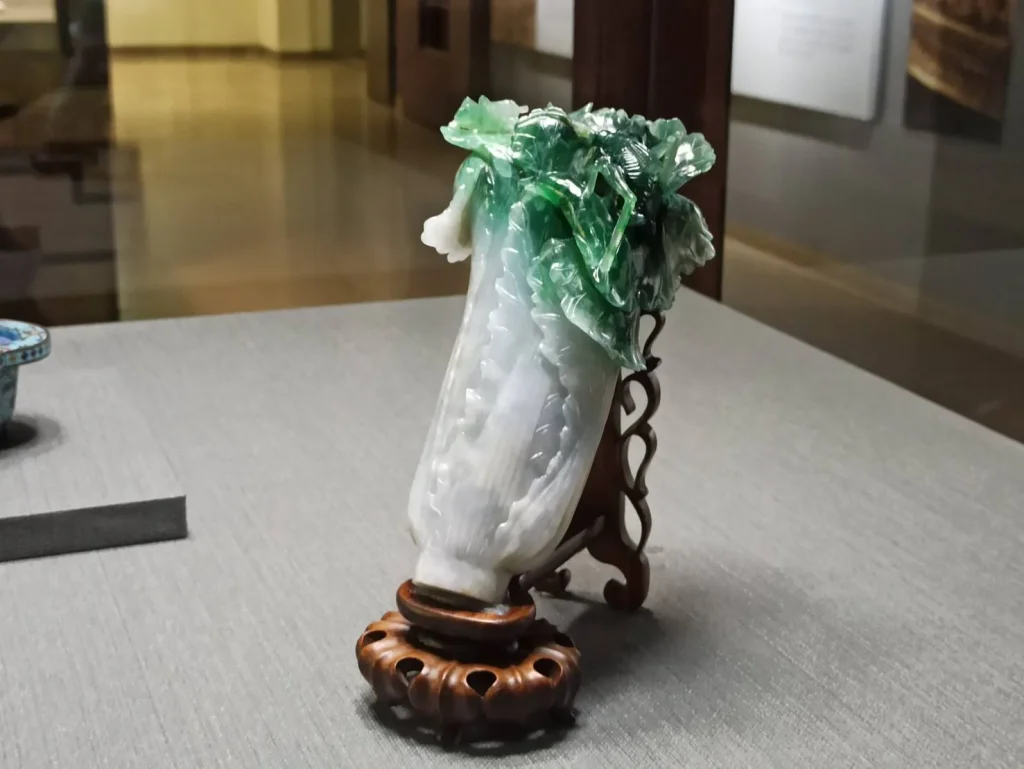 The Jadeite Cabbage tại Bảo tàng Cung điện Quốc gia