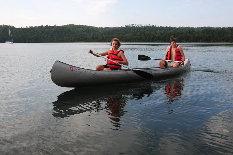 Chèo thuyền tại Công viên quốc gia Isle Royale